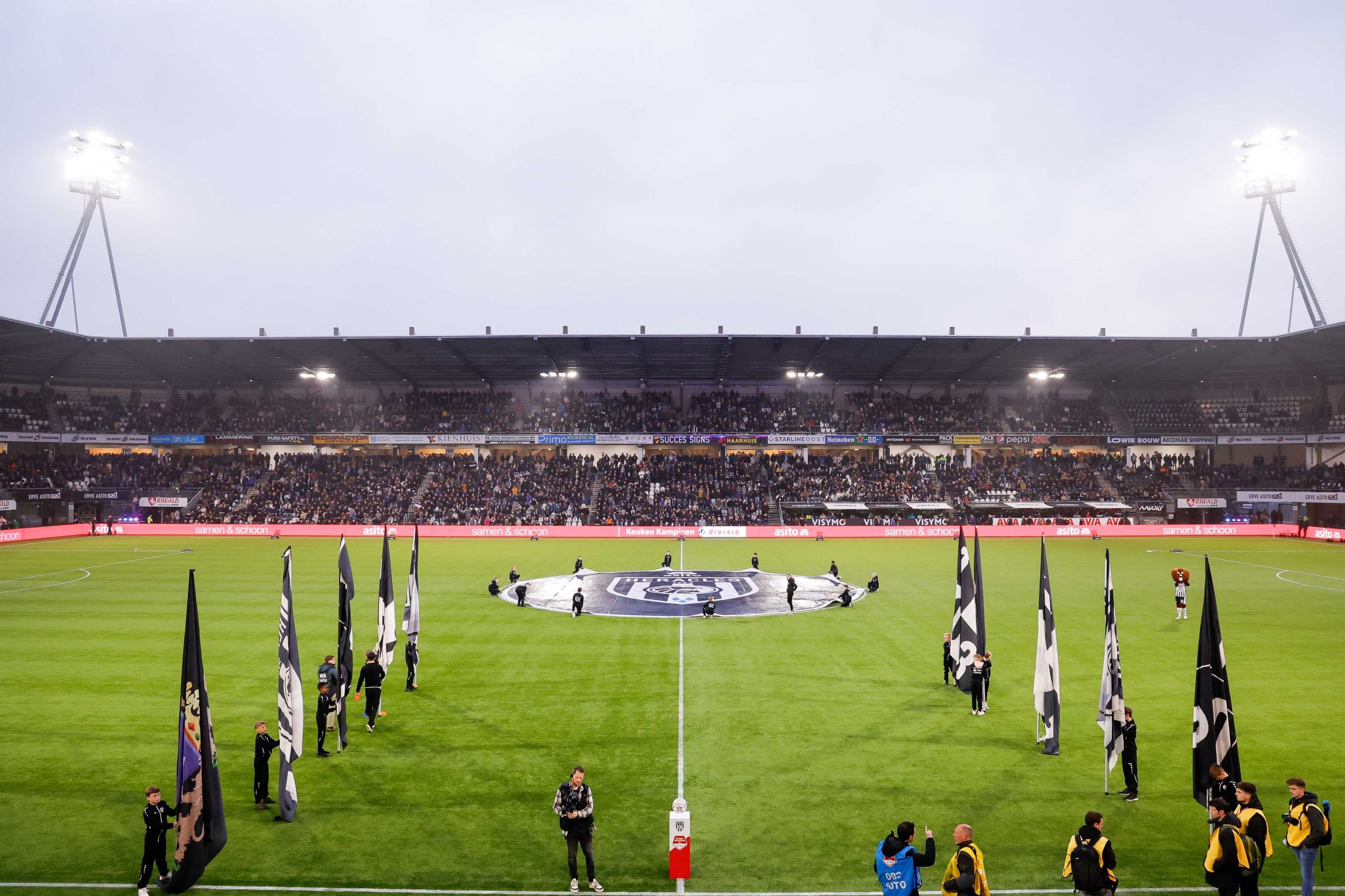 “Join the Fun at Heracles Almelo’s Fan Square Before the Jong Ajax Match”